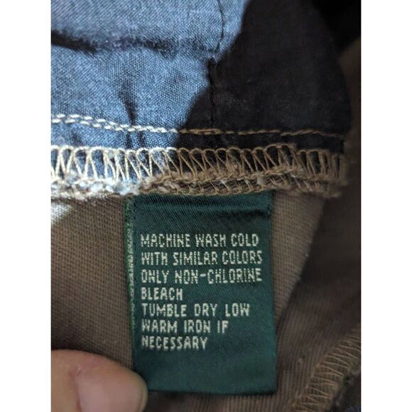 Lauren Ralph Lauren Women's Brown Denim Mid-Rise Cropped Pants Jeans Size 8 - Picture 6 of 6